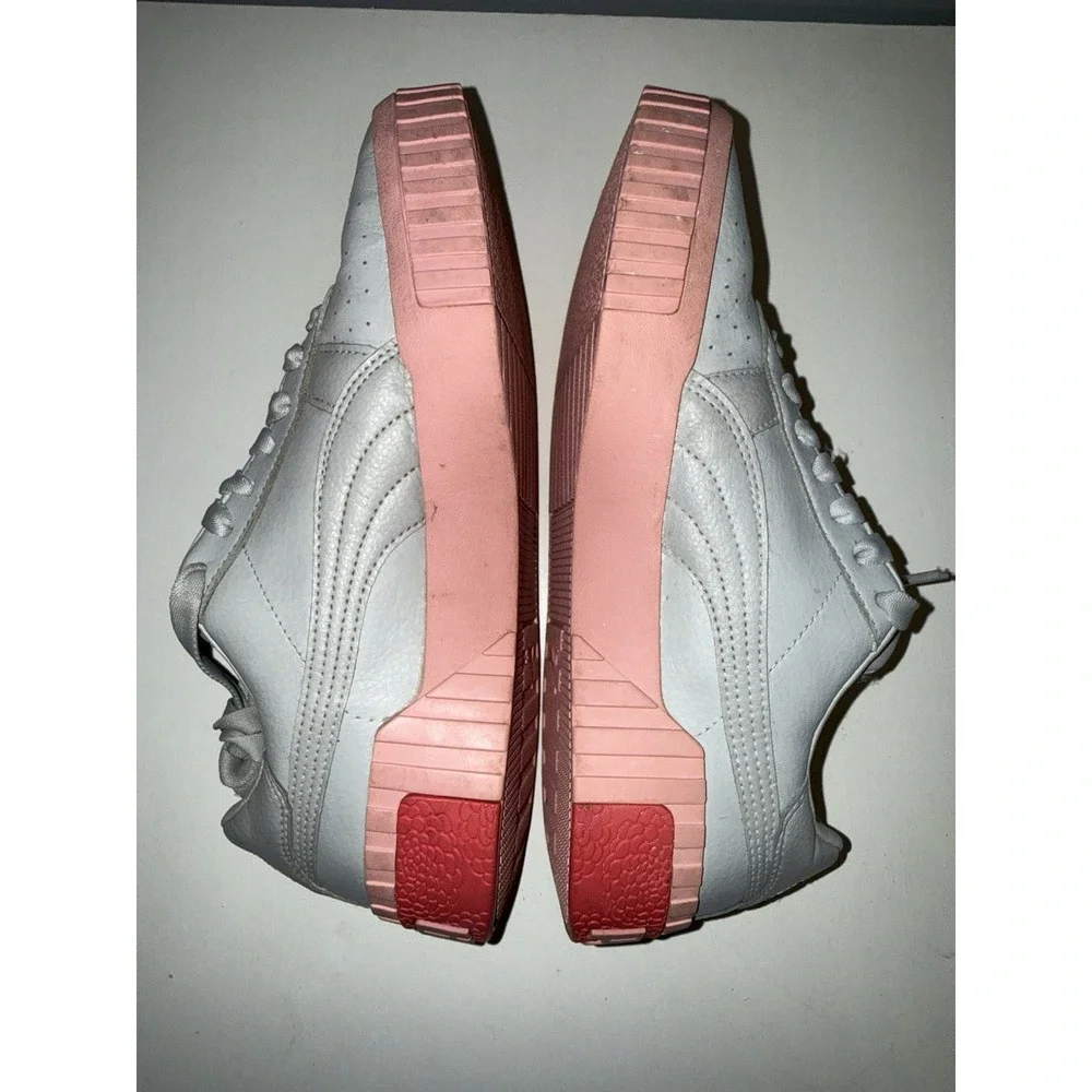 Puma California Chase Tennis Running Shoes Womens Size 7C Gray Leather 370669-04